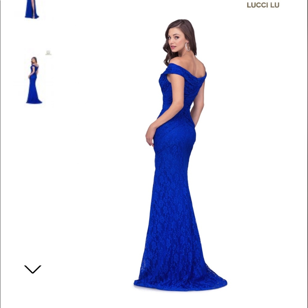 Lace evening gown size 14